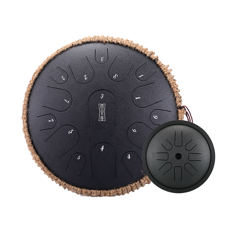 한 개 구매 시 한 개 무료 - HLURU 마이크로합금강 14인치 15노트 플래그십과 6인치 8노트 하이피치 익스텐션 텅드럼