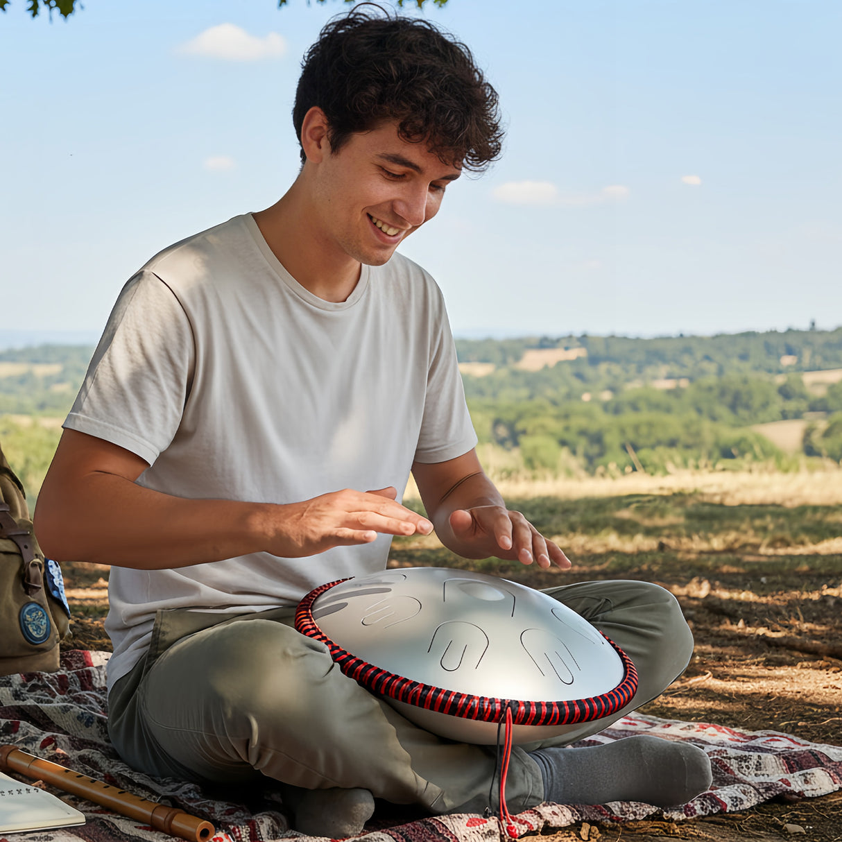 14吋迷你手碟鼓 9音放鬆用 - 音舌鼓