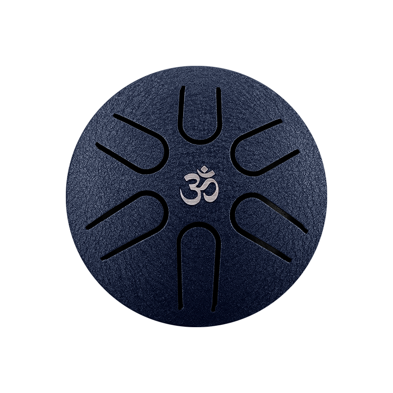 HUASHU 304 Złota Stal Dzwonek na Język 3 Cali 6 Not A5 Majuskuła dla Mindfulness - Mini Kieszeniowy Dzwonek