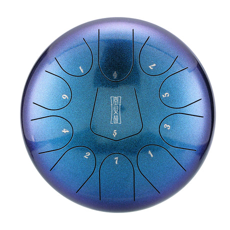 HLURU 304 Złota Stal Dzwonek na Język 10 Cali 11 Notek Dzwonek (Nowy Trójkąt) do Relaxacji