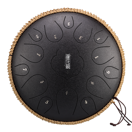 Huashu 탄소강 텅드럼 13인치 15음표 D장조 - THD Lotus 텅드럼