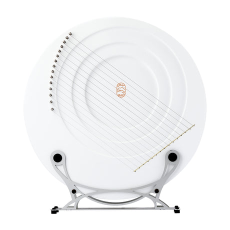 Hluru Maple & Elm 8/11/15 Strings C/G Major Lyre for Spiritual Practices - Full Moon Series