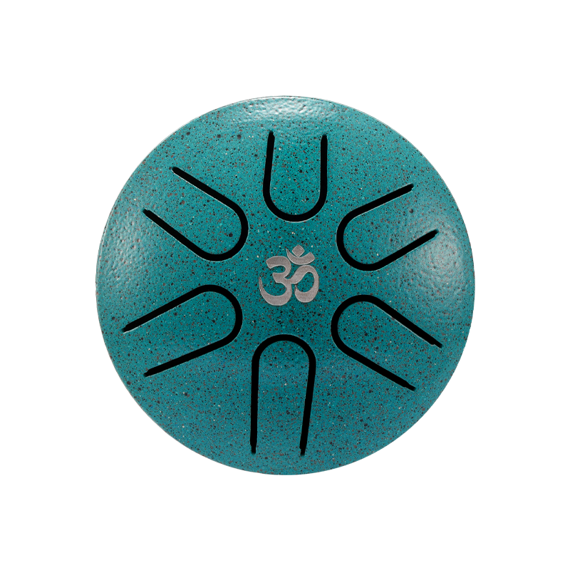 HUASHU 304 Złota Stal Dzwonek na Język 3 Cali 6 Not A5 Majuskuła dla Mindfulness - Mini Kieszeniowy Dzwonek