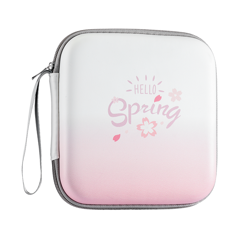 Hluru 17/21 Keys Kalimba Pink Cherry Blossom Universal Bag