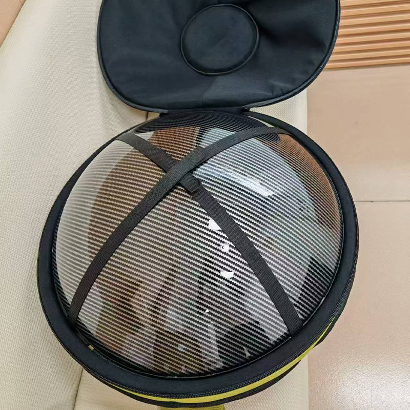 Premium 22" Handpan Backpack Case | Lightweight Soft Bag with Integrated Carbon Fiber Hard Shell
