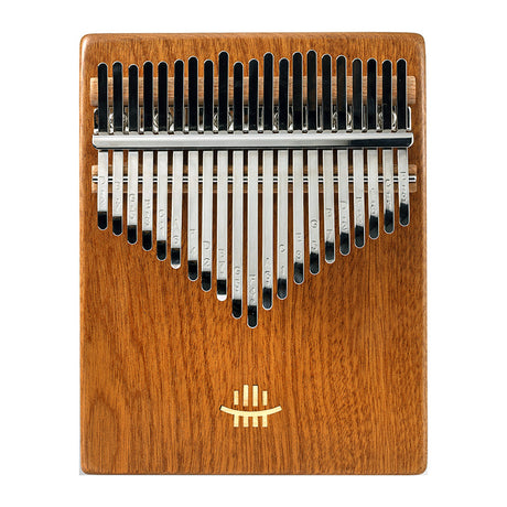 Hluru Sapele 17/21 Keys C Major Kalimba for Yoga - Bottom Sound Hole
