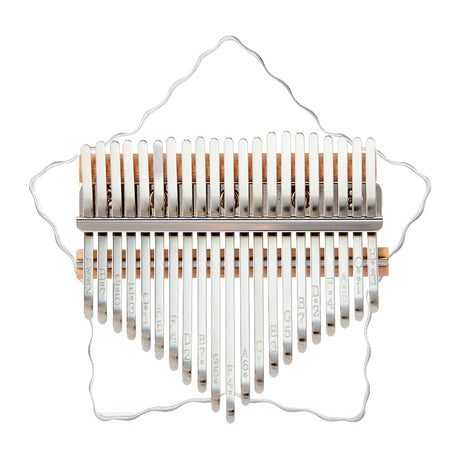 【Engravable】Huashu 8/17/21 Keys Acrylic C Major Kalimba for Mindfulness - Transparent Star