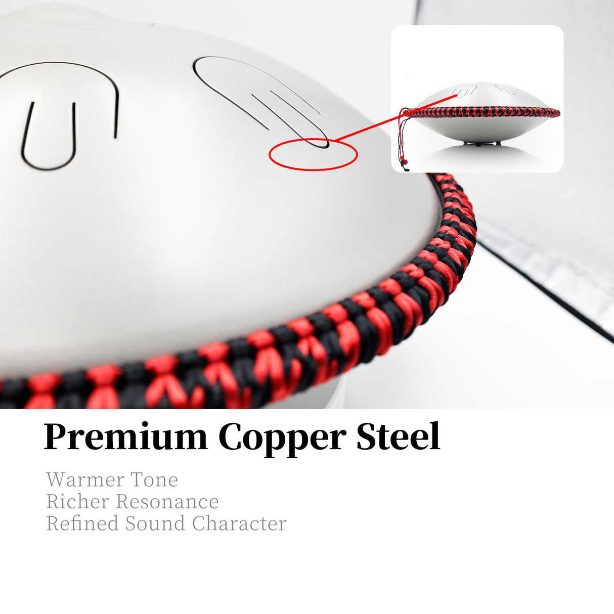 14吋迷你手碟鼓 9音放鬆用 - 音舌鼓