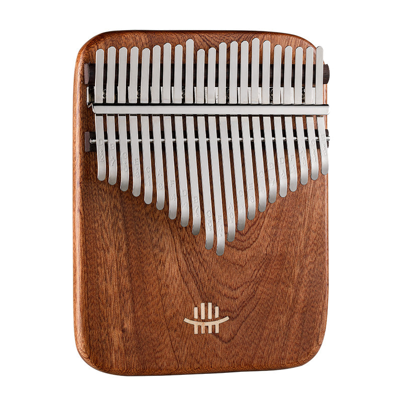 Hluru 21 Keys Sandalwood C Major Kalimba for Relaxation - Rounded Edge