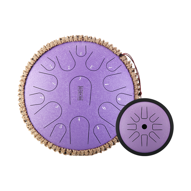 한 개 구매 시 한 개 무료 - HLURU 마이크로합금강 14인치 15노트 플래그십과 6인치 8노트 하이피치 익스텐션 텅드럼