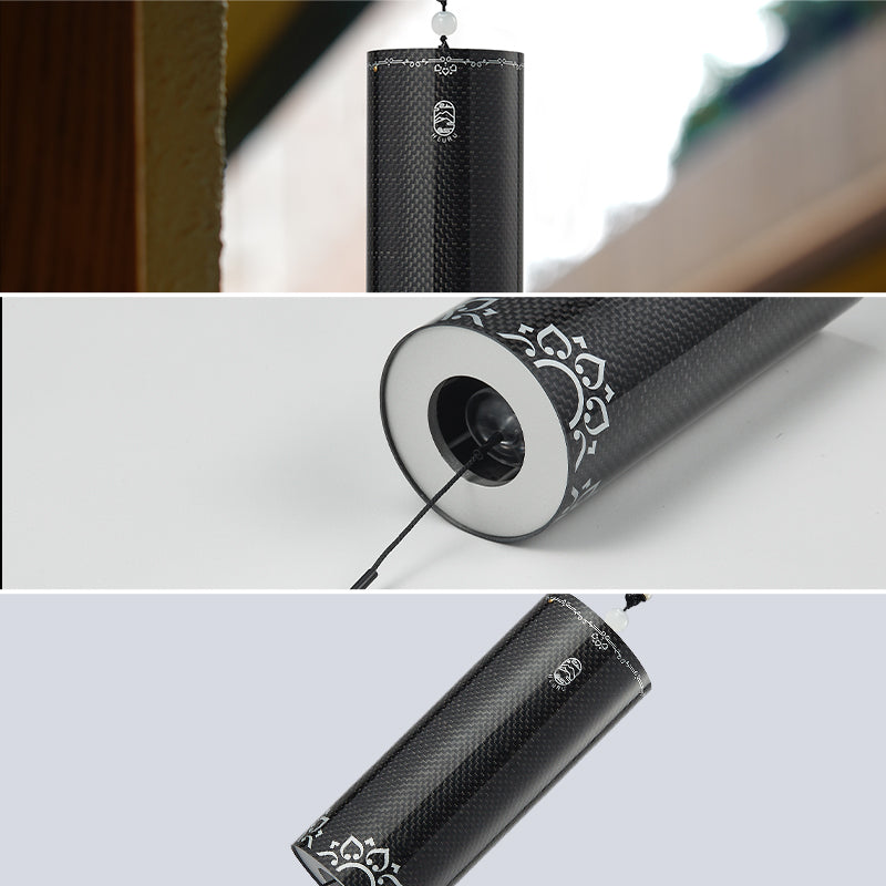 Hluru 알루미늄 합금 바람맞이 8개의 막대 스프링 단일 스윙 소리 치유용 - 탄소 섬유 시리즈