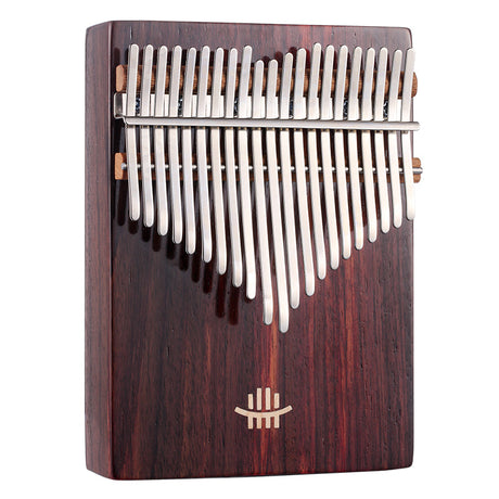 Hluru Rosewood 17/21 Keys C Major Kalimba for Yoga - Bottom Sound Hole