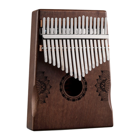 【Engravable】Kalimba/ Thumb Piano 17 Keys/21 Keys C Major Mahogany Core Hollow Lotus Series -  Best Gift for Kids and Beginners