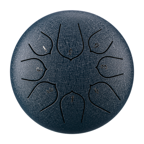 HUASHU Dzwon zębaty z stali węglowej 6 cali 8 nut C5 Major do relaksu - Ulepszony Dzwon zębaty Lotus