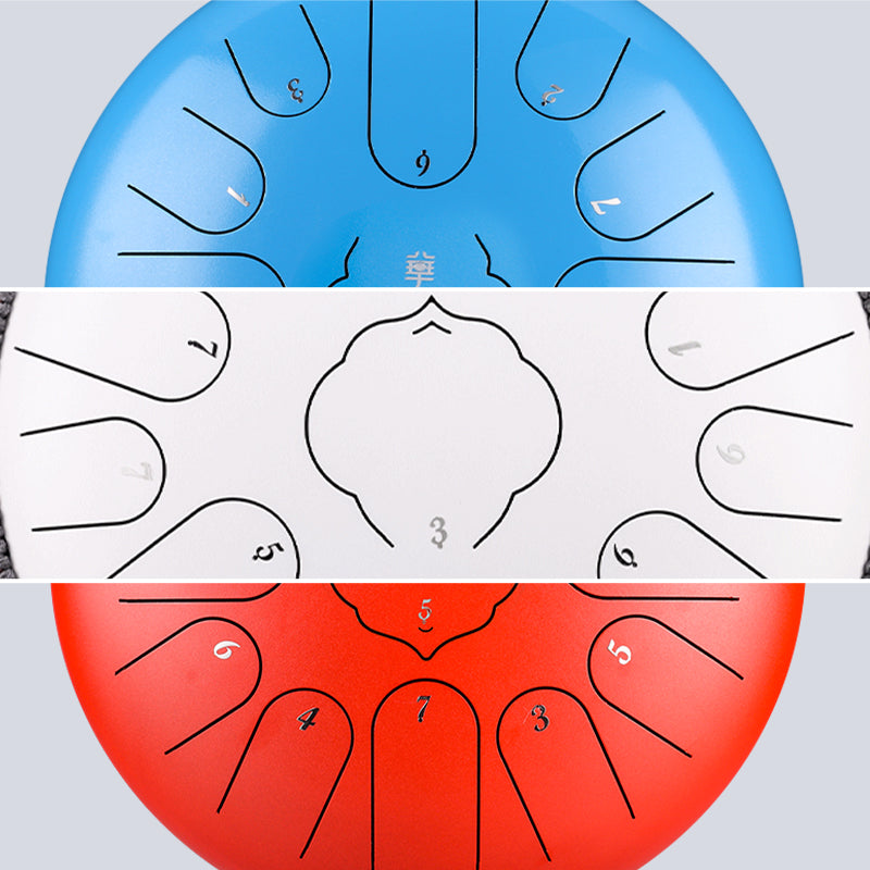 HUASHU Dzwon zębowy z stali węglowej 13 cali 15 nut C-dur do terapii muzycznej - RUYIN Dzwon zębowy