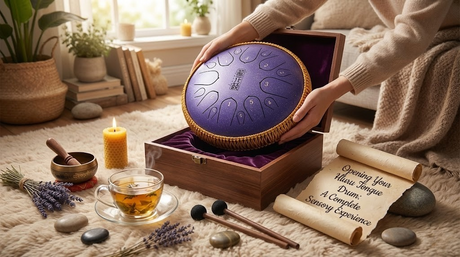 Opening Your Hluru Tongue Drum: A Complete Sensory Experience