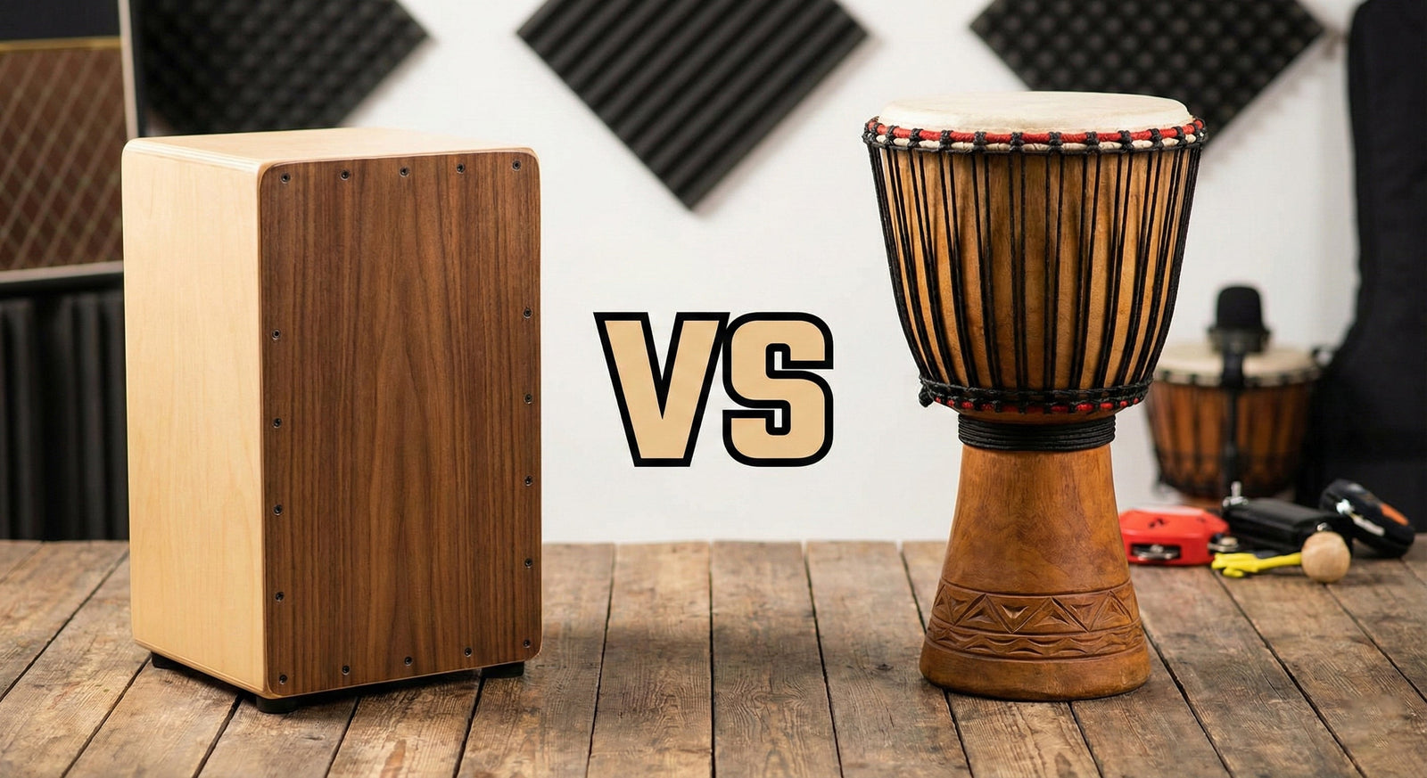 Cajón vs Djembe: Which Is Better for Beginners? Both Have Their Strengths