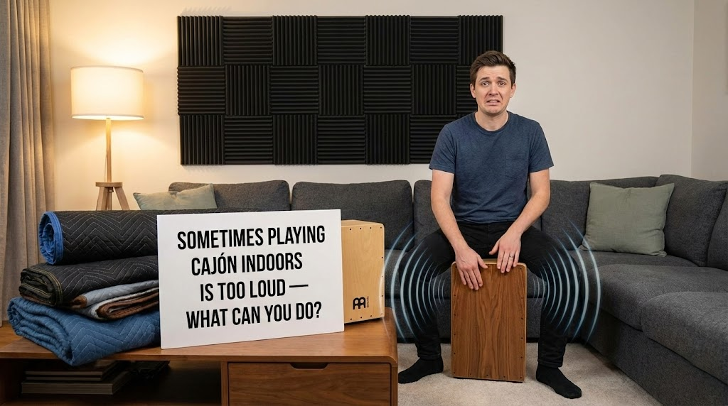 Sometimes Playing Cajón Indoors Is Too Loud — What Can You Do?