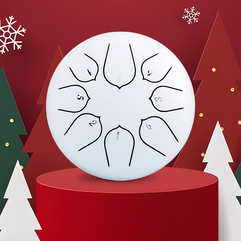 Hluru 6-Inch Tongue Drum – Rich, Healing Sounds for Beginners &amp; Enthusiasts