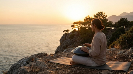 10-Minute Sound Bath: A Handpan Meditation Script