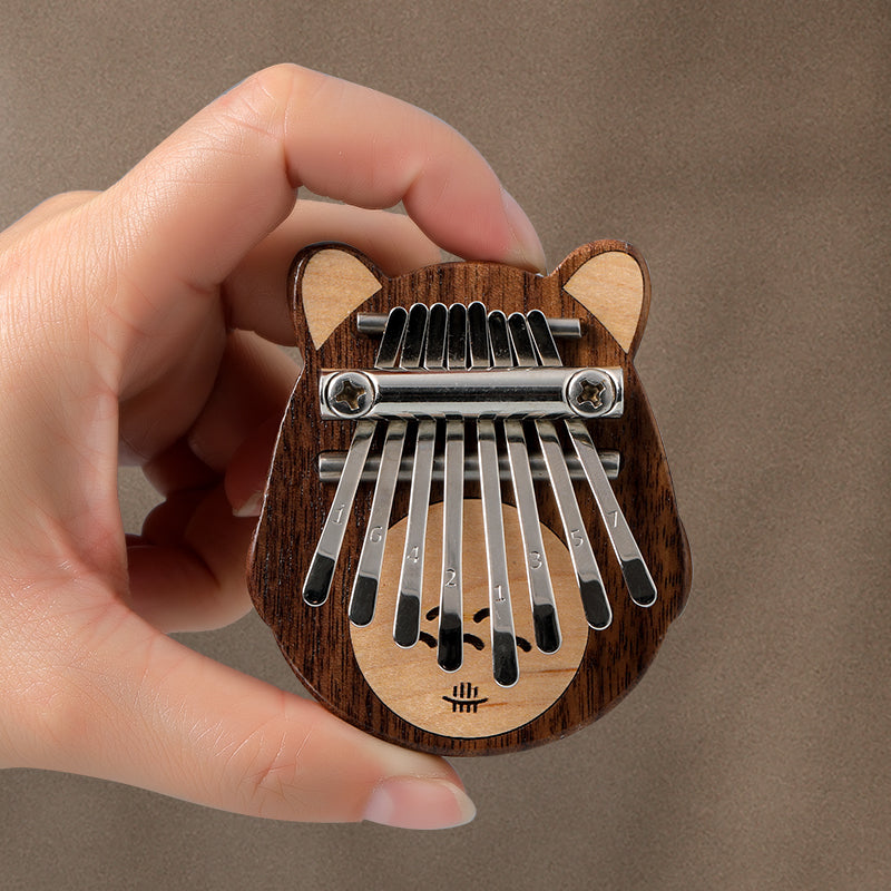 Hluru 8 kluczykowych kiełbasy z dębu w tonacji C-dur Totoro Kalimba do terapii muzycznej 