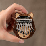 Hluru 8 kluczykowych kiełbasy z dębu w tonacji C-dur Totoro Kalimba do terapii muzycznej 