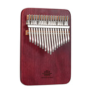 Artist Signed Purpleheart Kalimba 17/21 Key | Collectible & Premium Gift Hluru