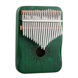 HUASHU Pappel Kalimba C-Dur Daumenklavier für Achtsamkeit - Hohle Sonnenblume Kalimba 