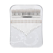Acrylic Star Moon Kalimba 21 Key for Gifting & Collection | Crystal Clear Tone Hluru