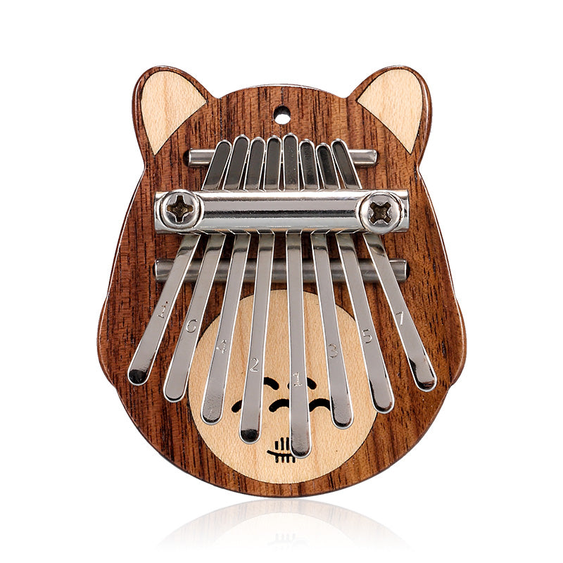 Hluru 8 kluczykowych kiełbasy z dębu w tonacji C-dur Totoro Kalimba do terapii muzycznej 