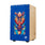 Hluru Chinese Ash Cajón 42CN Gray Blue Teenager Series for Spiritual Practices - Vermilion Bird