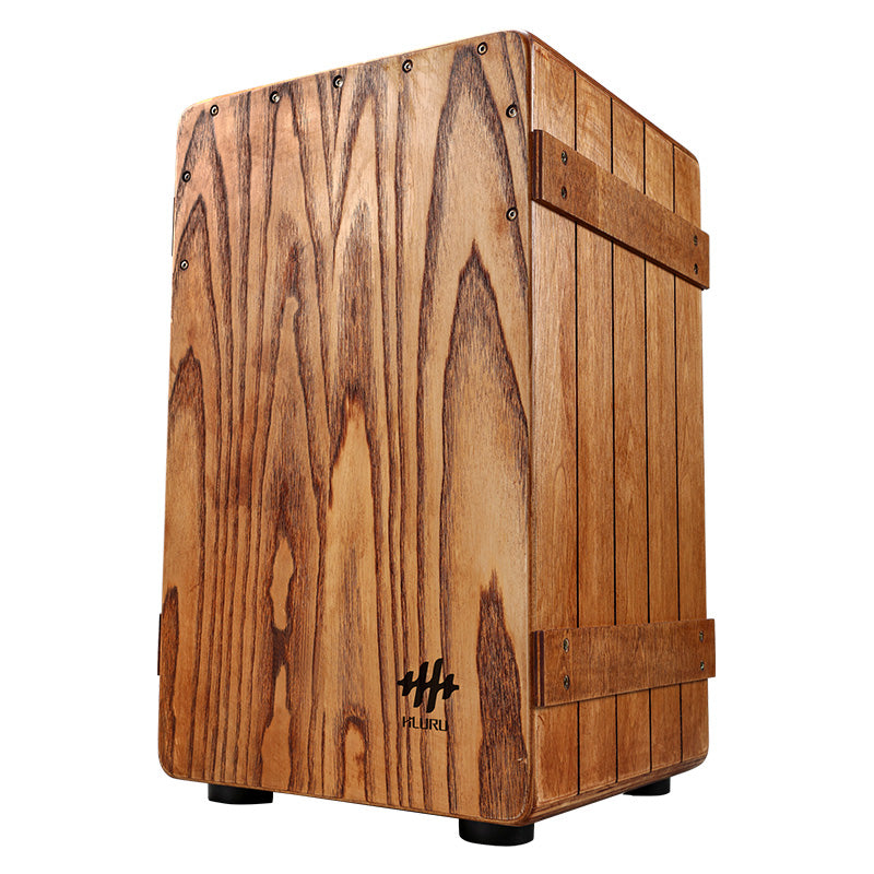 Cajón de fresno chino HLURU, ajustable, para musicoterapia - Pájaro Bermellón 48CN 