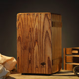Cajón de fresno chino HLURU, ajustable, para musicoterapia - Pájaro Bermellón 48CN 