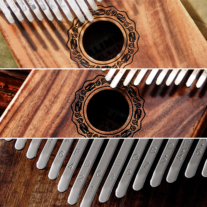 Huashu 17 kluczy Koa C Majorkalimba do wczesnego edukacji - Totem 