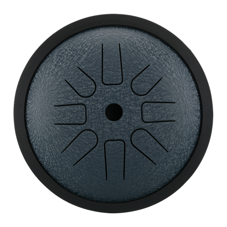 HLURU Microalloyed Small Steel Tongue Drum 6 Inch 8 Notes for Kids and Beginners - High Pitch Extension