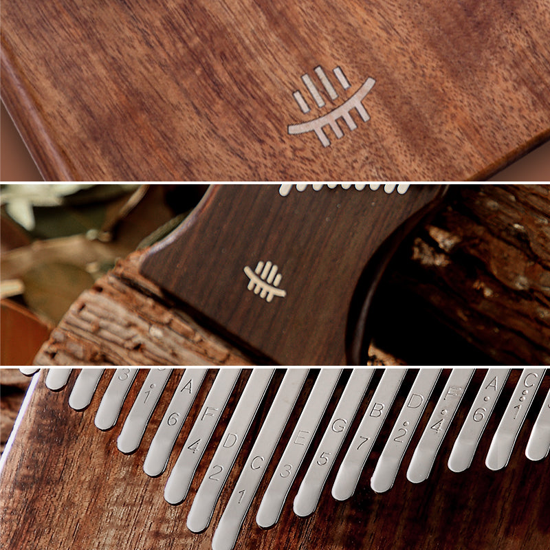 hluru ￼ローズウッド17キーソリッドカリンバ新品 Hluru kalimba 17キー楽器サムピアソリッドウッドacia