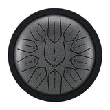 Huashu 11 notes 6" D5 Major Carbon Steel Tongue Drum For Sound Healing - Harmonic Disc
