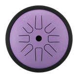 HLURU Mikroaluminiowany Stalowy Tamburyn 6 Cali 8 Noty Wysoka Frekwencja Rozszerzenie na Terapię Muzyczną 