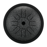 HLURU Mikroaluminiowany Stalowy Tamburyn 6 Cali 8 Noty Wysoka Frekwencja Rozszerzenie na Terapię Muzyczną 