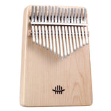 Hluru Maple 17/21 kluczy C Majorkalimba do Yoga - Dno z otworem dźwiękowym 