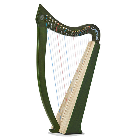 Hluru 19 Strings Large Harp Instruments with Bag and Tuning Wrench - Paulownia wood