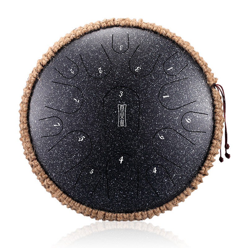 【Hluru drum】高級品/極美品  Steel Tongue Drum Hluru Steel Tongue Drum 12-inch 13 notes Tank drum C Major