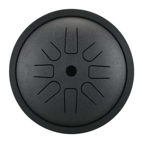 FREE GIFT | HLURU Microalloyed Small Steel Tongue Drum 6 Inch 8 Notes for Kids and Beginners - High Pitch Extension