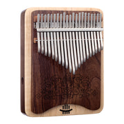 Double Wah-Wah Kalimba 21 Key for Stage & Studio | Expressive Tone Hluru